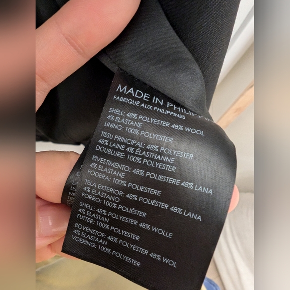 Club Monaco Borren Trench Coat in Black - Picture 4 of 7